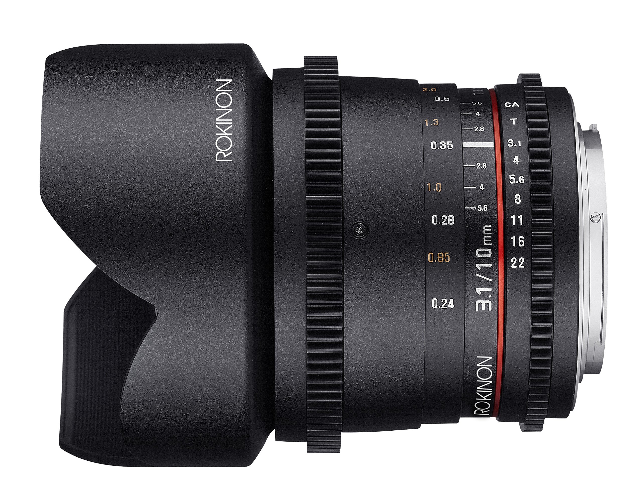 Rokinon DS10M-C 10mm T3.1 Cine 広角レンズ Canon EF-S デジタル一眼レフ用 Amazon.co.jp: Rokinon DS10M-C 10mm T3.1 シネ広角レンズ Canon